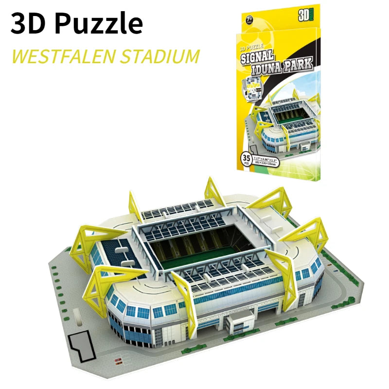 Puzzle 3D de estadios de fútbol