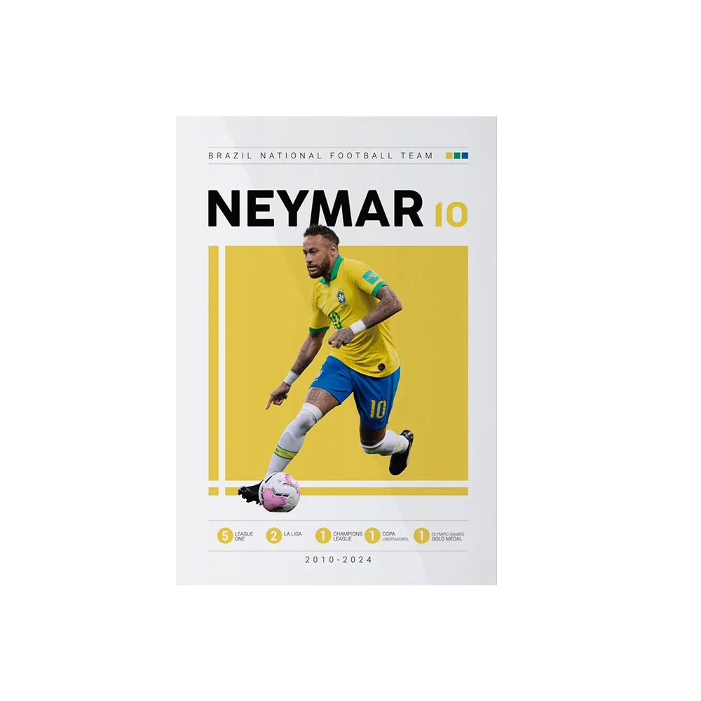 Messi and Cristiano poster
