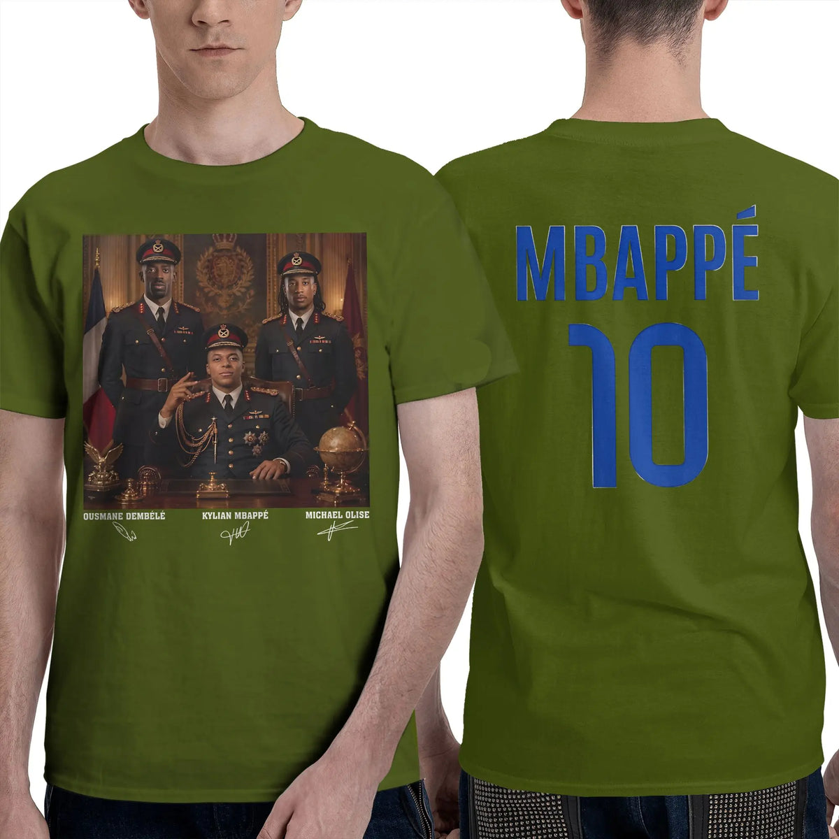 Camiseta Mbappé, Olise y Dembélé — Dictadores