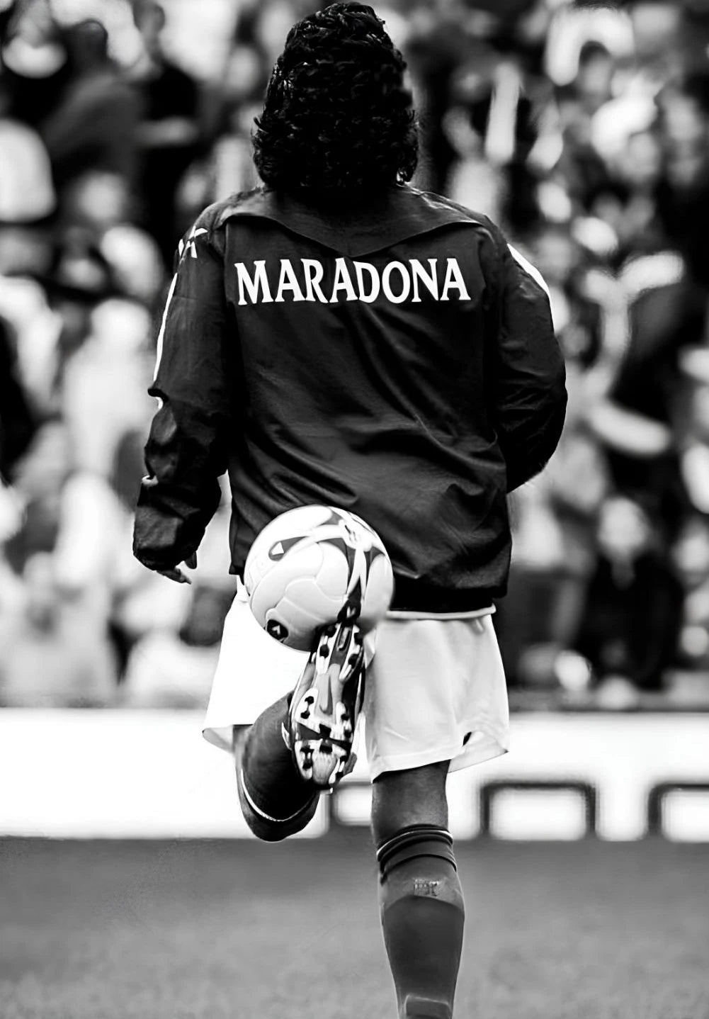 Póster Cristiano Blanco y Negro