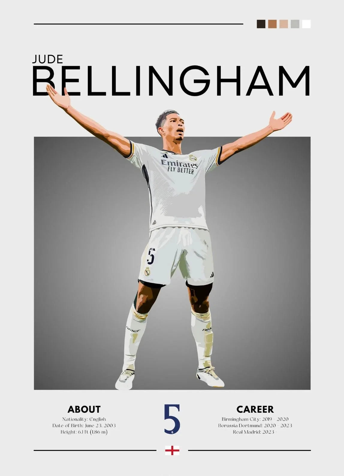 Póster Leyendas del Fútbol