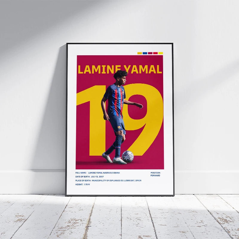 Póster Estrellas del Fútbol