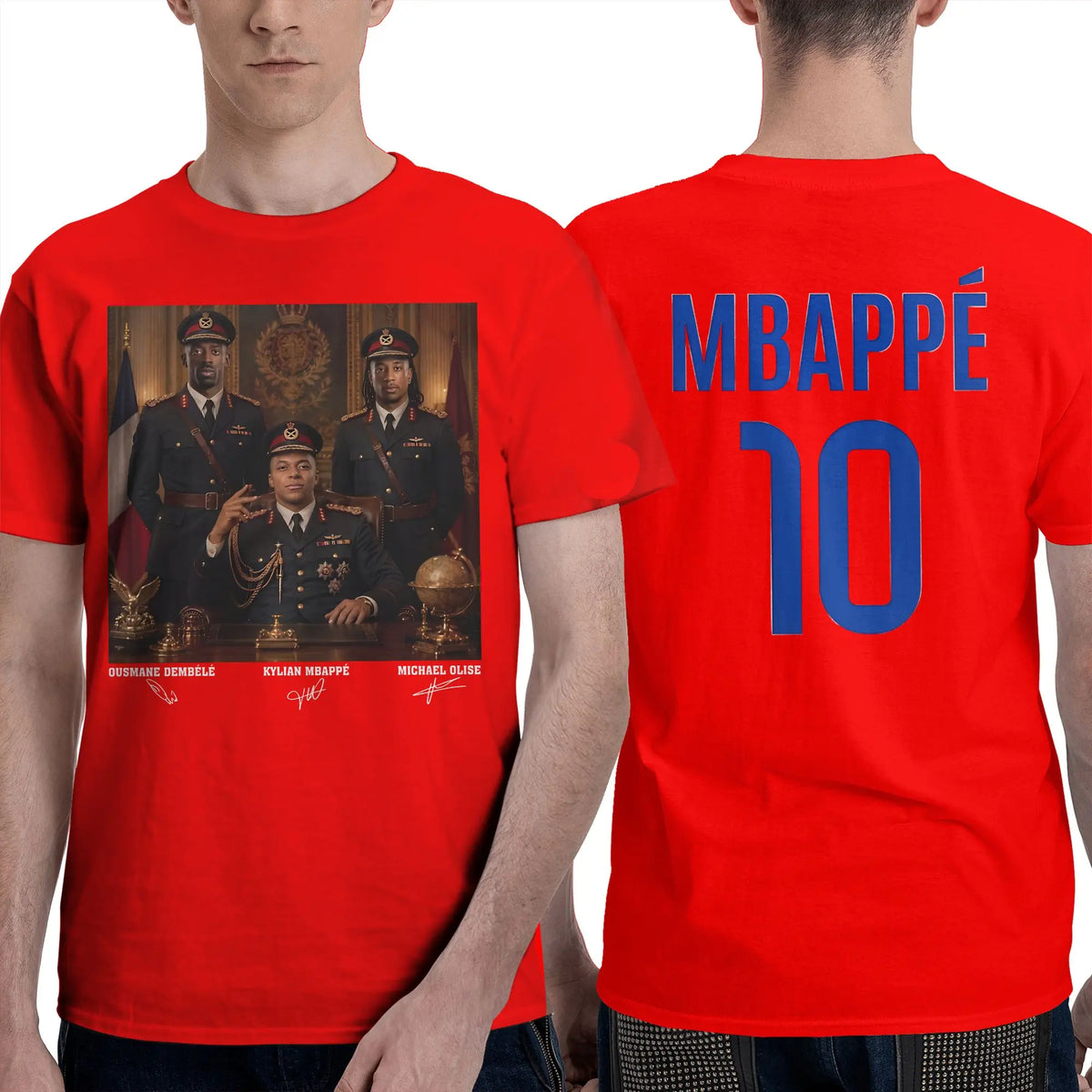 Camiseta Mbappé, Olise y Dembélé — Dictadores