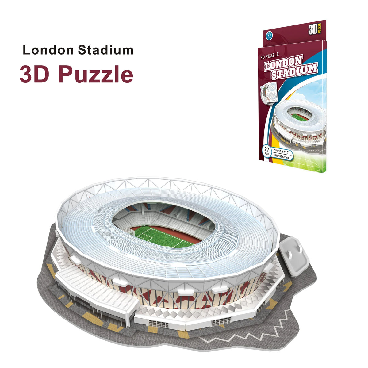 Puzzle 3D de estadios de fútbol