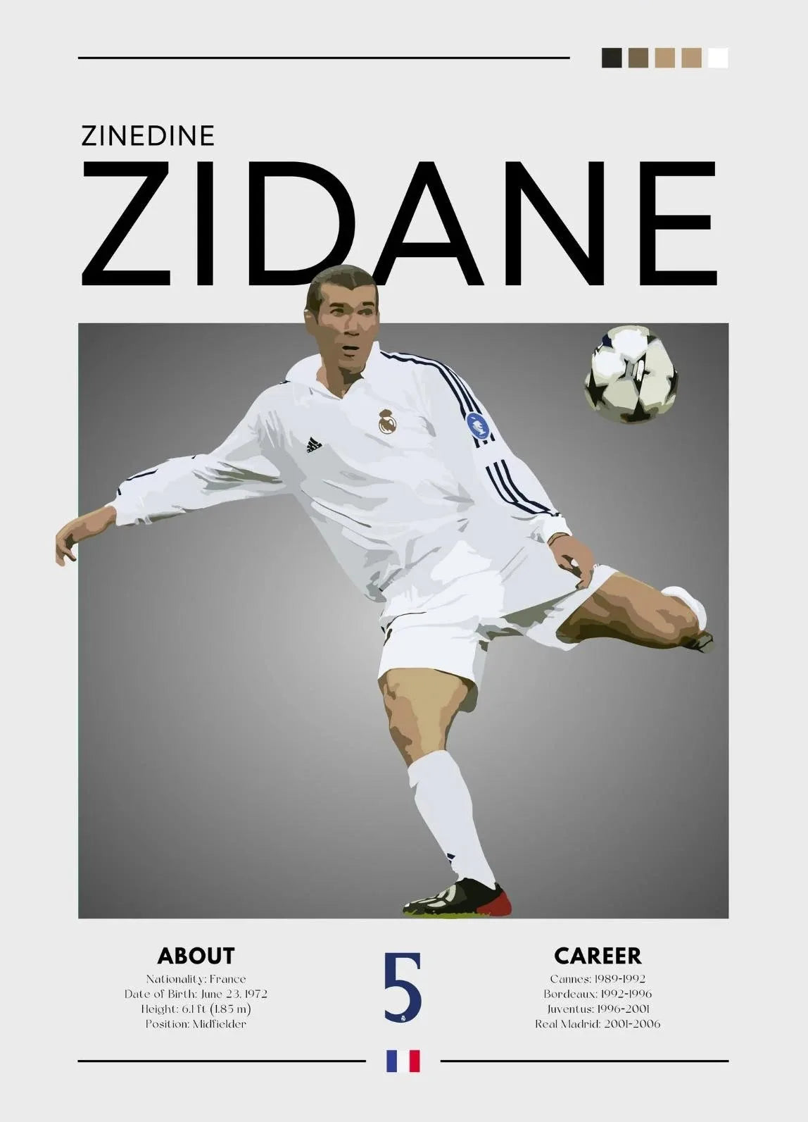 Póster Leyendas del Fútbol