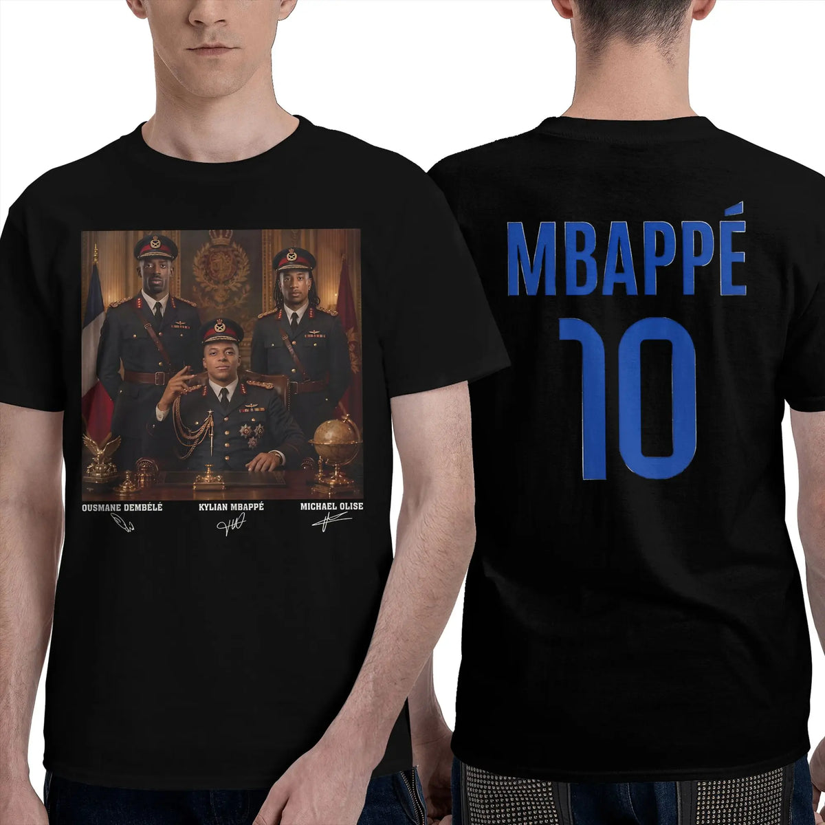 Camiseta Mbappé, Olise y Dembélé — Dictadores
