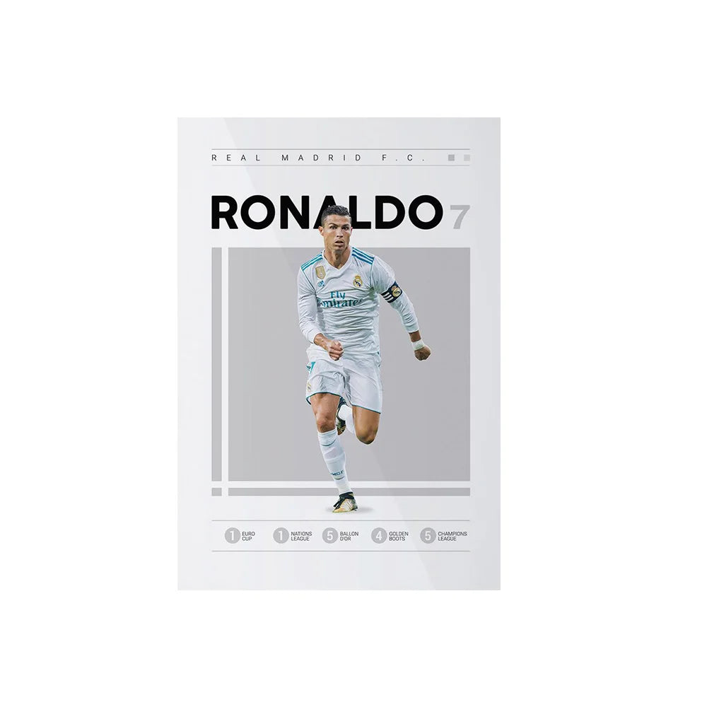 Messi and Cristiano poster