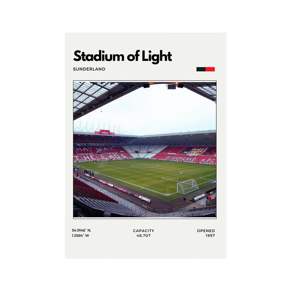 Póster Estadios de Fútbol
