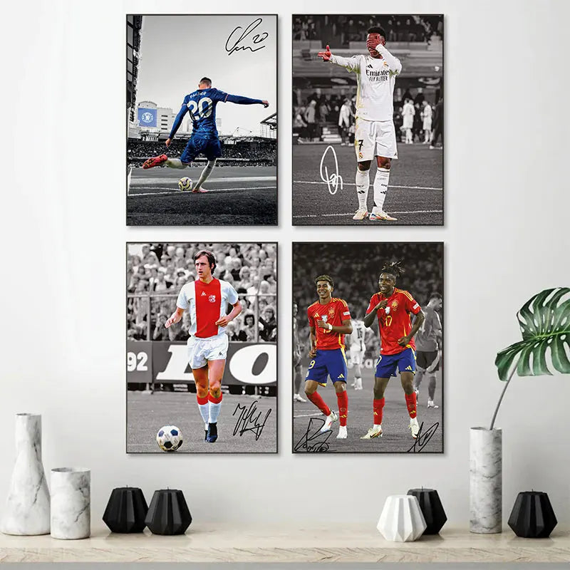 Póster Estrellas del Fútbol