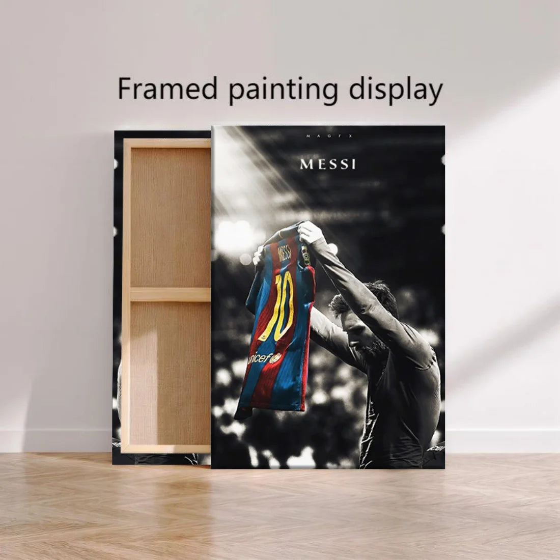 Vintage Messi Poster