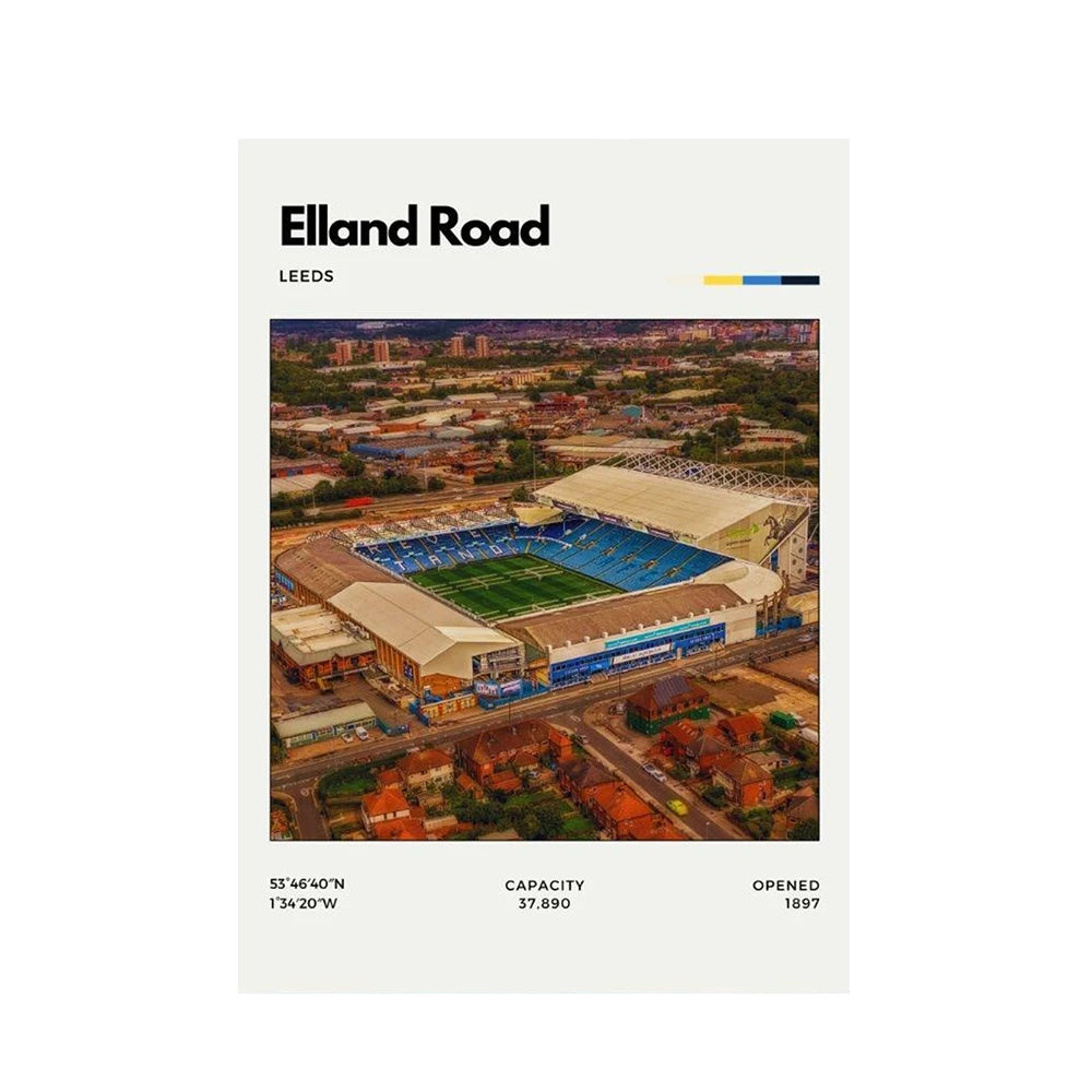 Póster Estadios de Fútbol