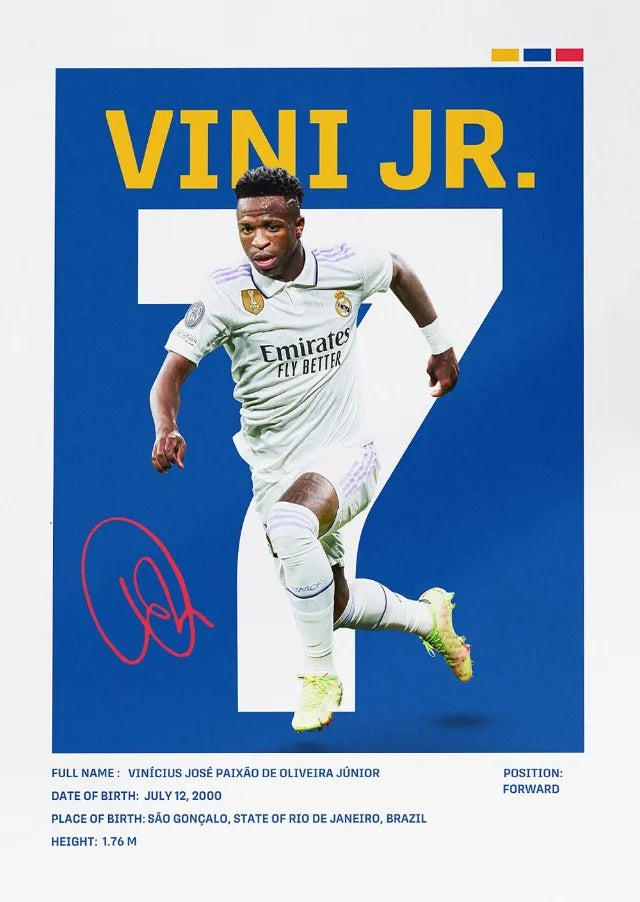 Póster Estrellas del Fútbol
