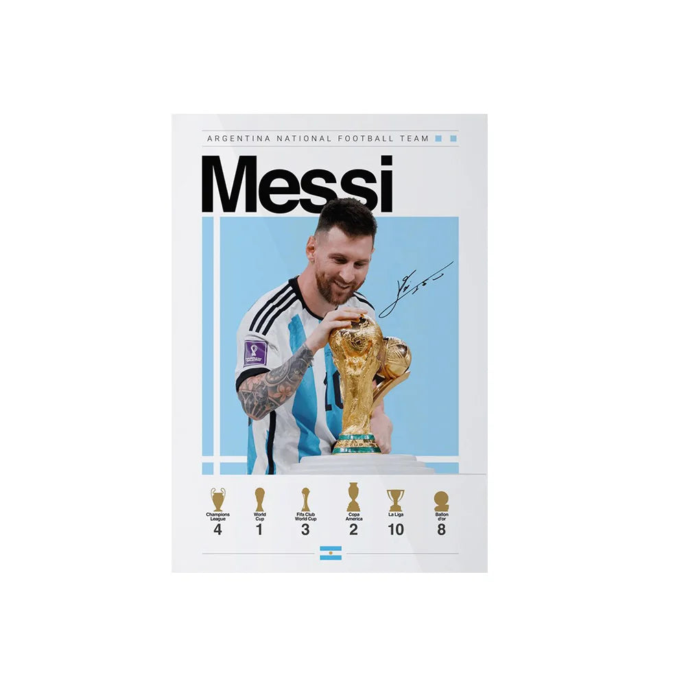 Messi and Cristiano poster