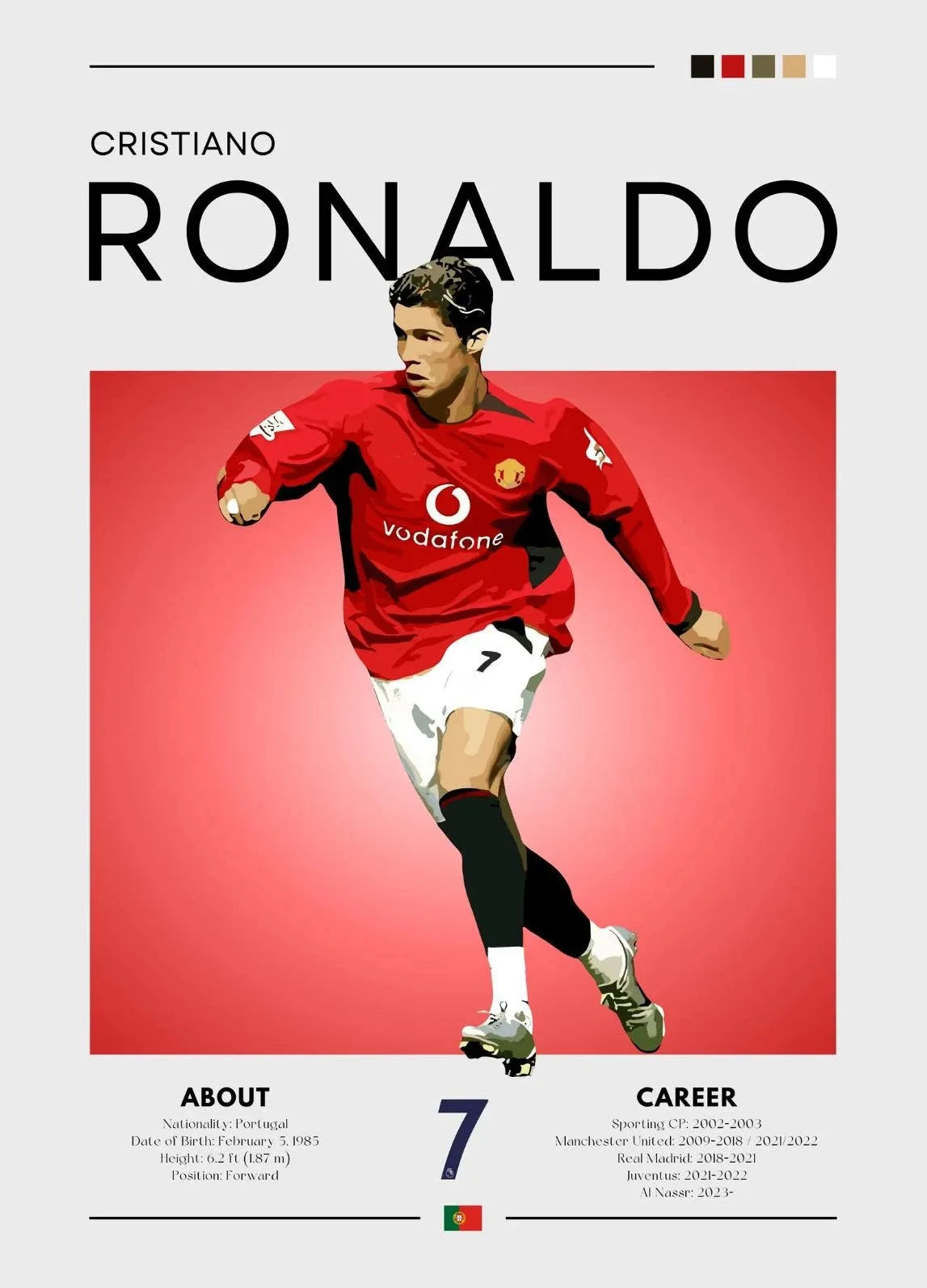 Póster Leyendas del Fútbol