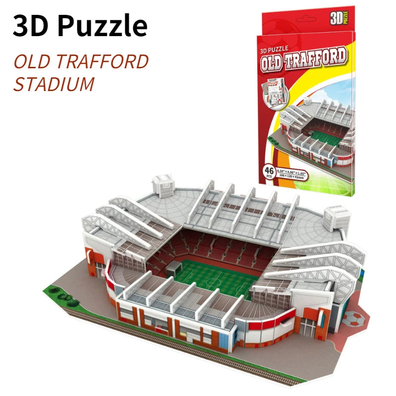 Puzzle 3D de estadios de fútbol