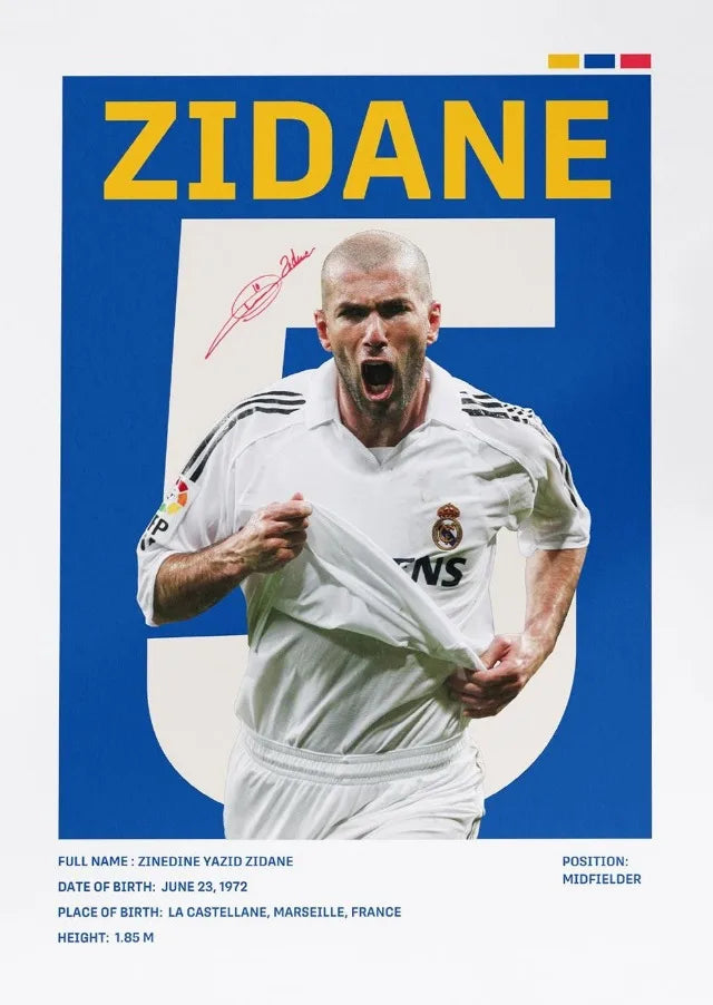 Póster Estrellas del Fútbol