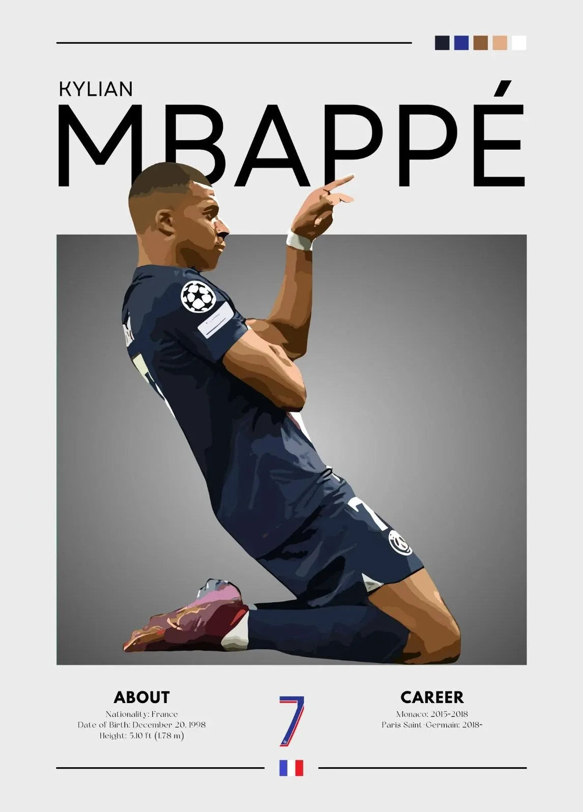 Póster Leyendas del Fútbol