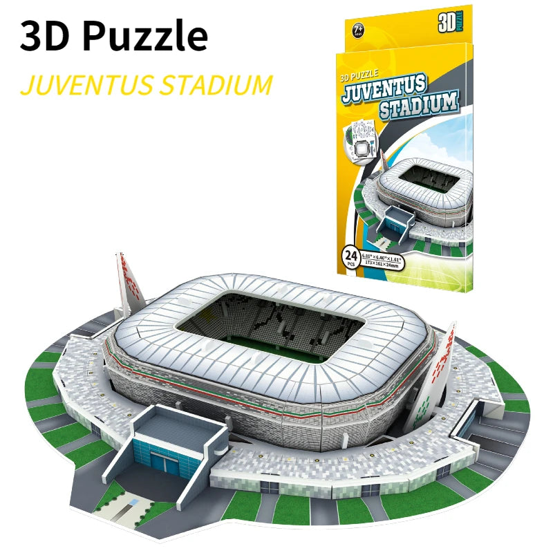 Puzzle 3D de estadios de fútbol