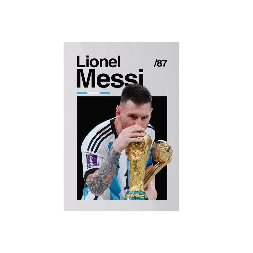 Messi and Cristiano poster