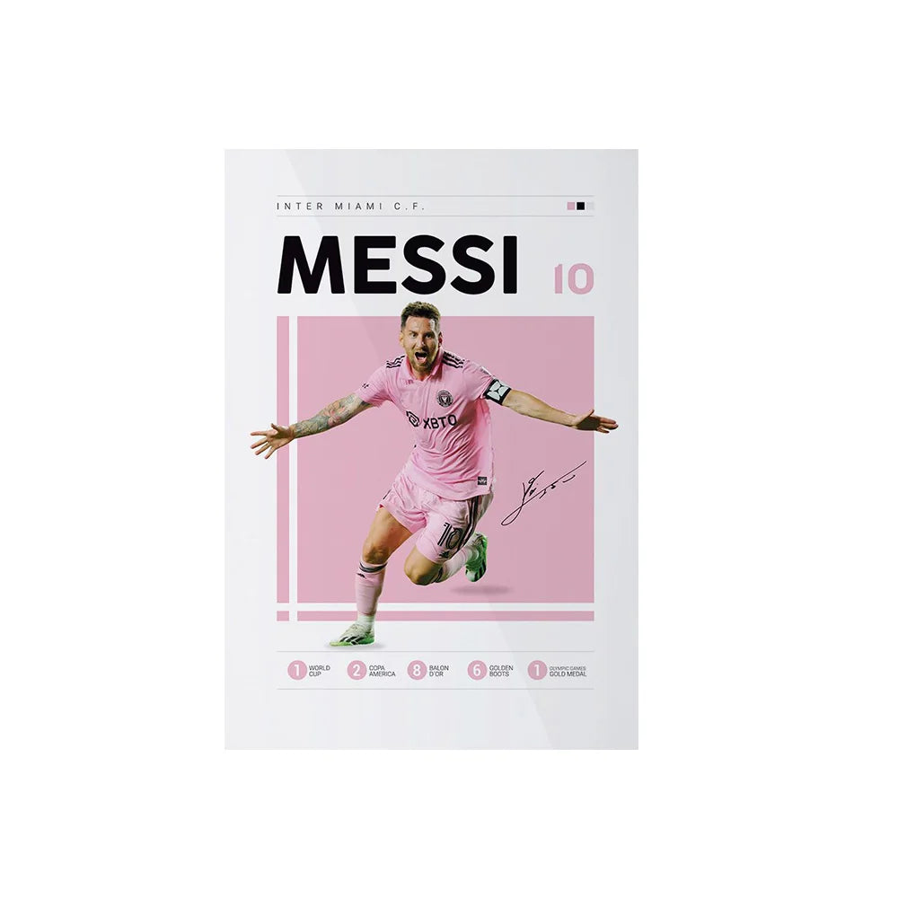 Messi and Cristiano poster