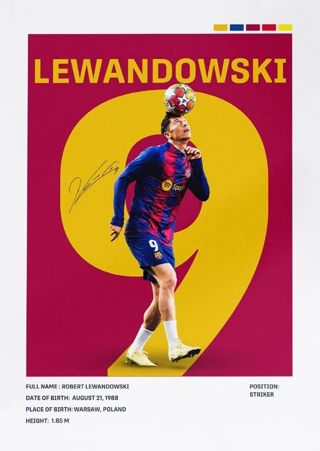 Póster Estrellas del Fútbol