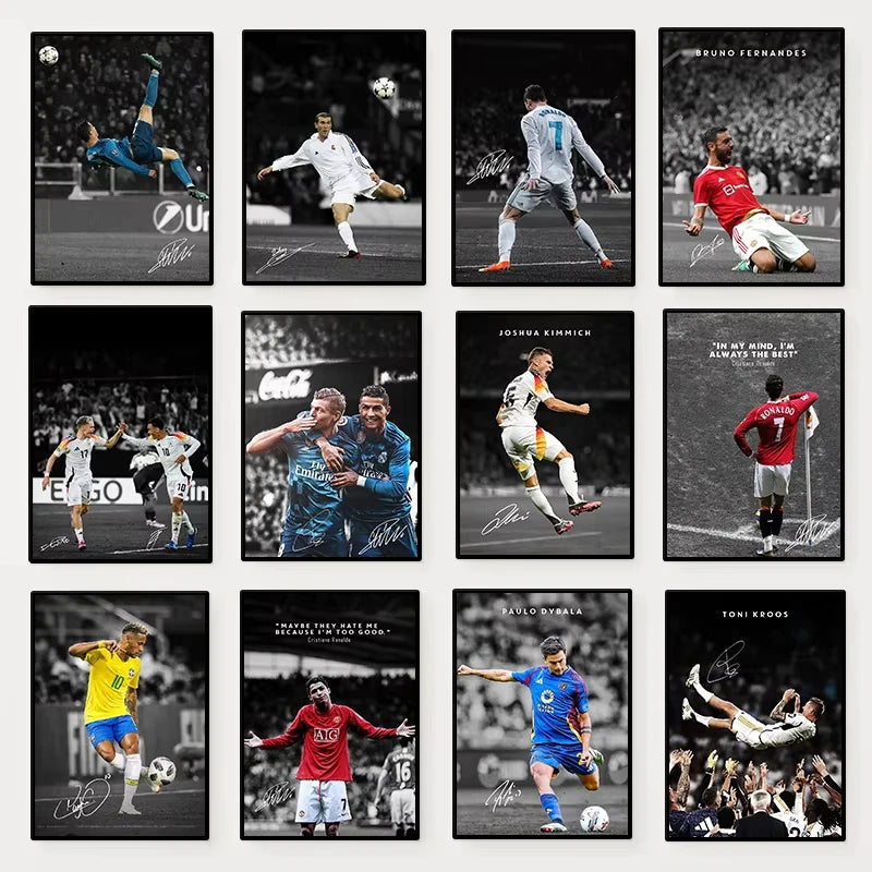 Póster Retratos del Fútbol