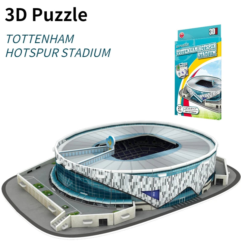 Puzzle 3D de estadios de fútbol