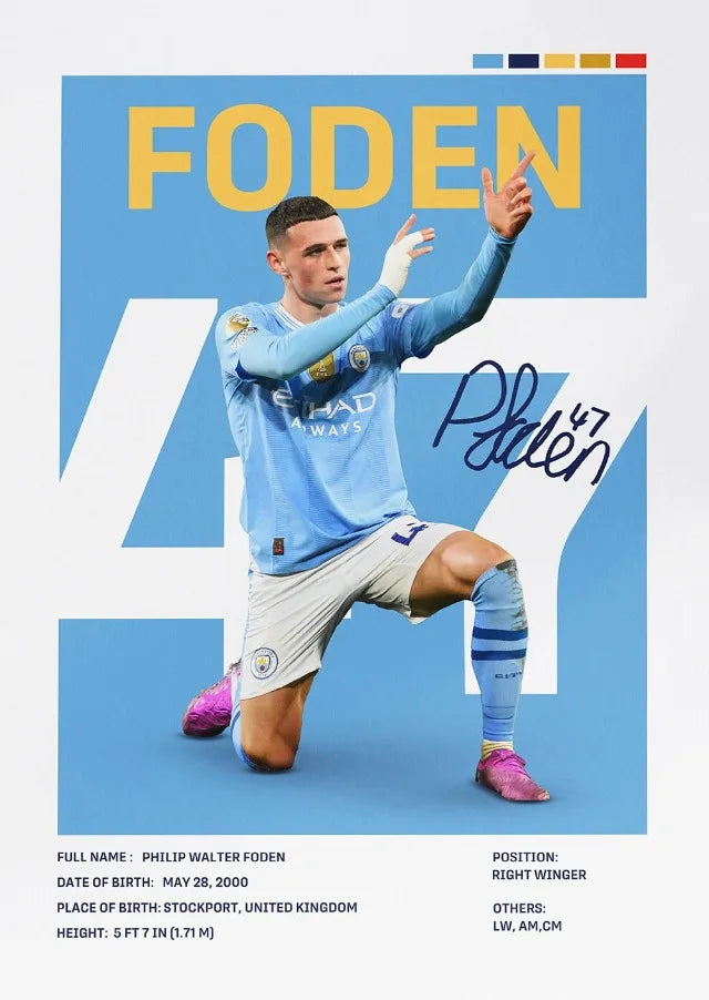Póster Estrellas del Fútbol