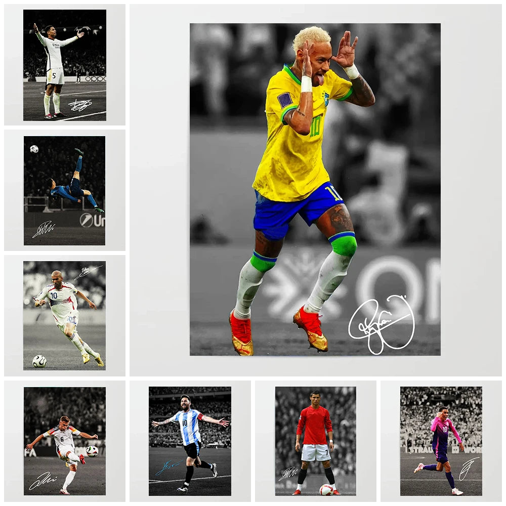 Póster Iconos del Fútbol