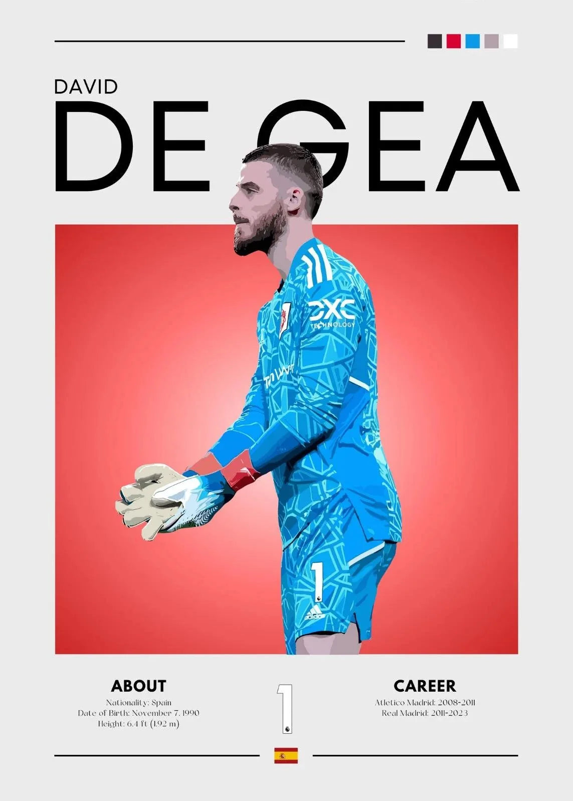Póster Leyendas del Fútbol