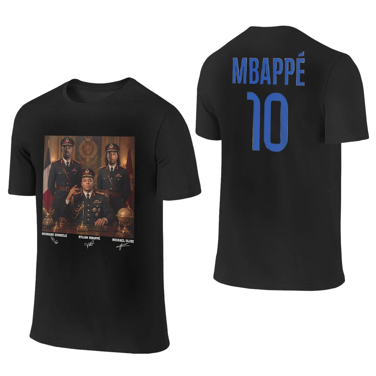 Camiseta Mbappé, Olise y Dembélé — Dictadores