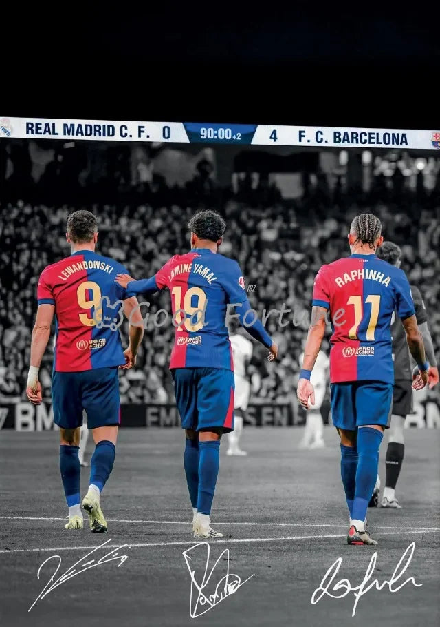 Póster Cracks del Fútbol