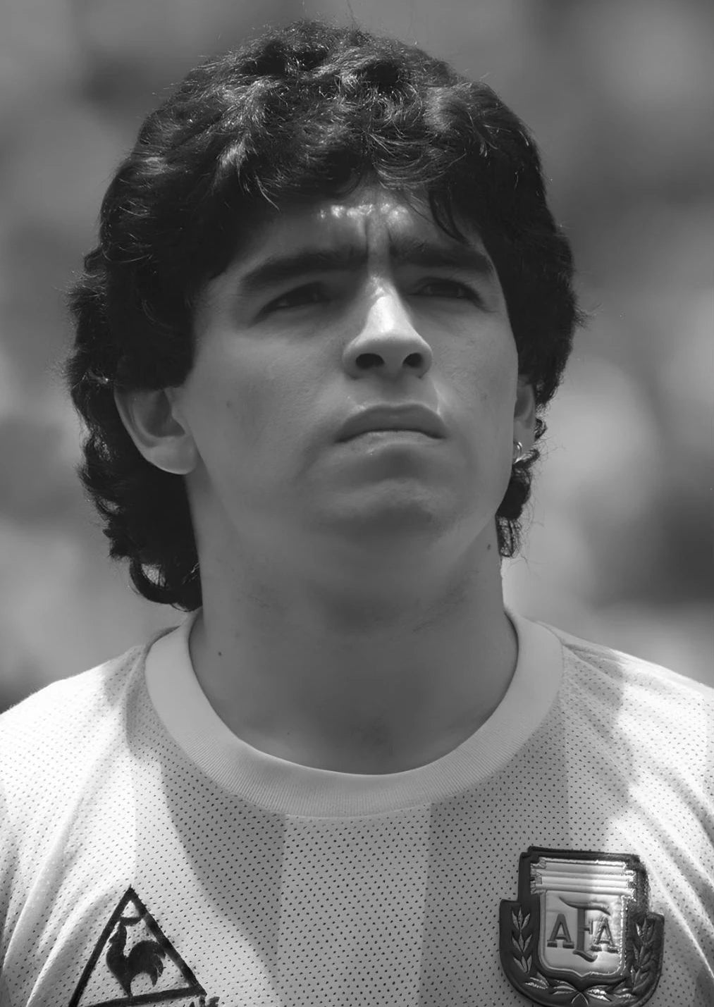 Póster Cristiano Blanco y Negro