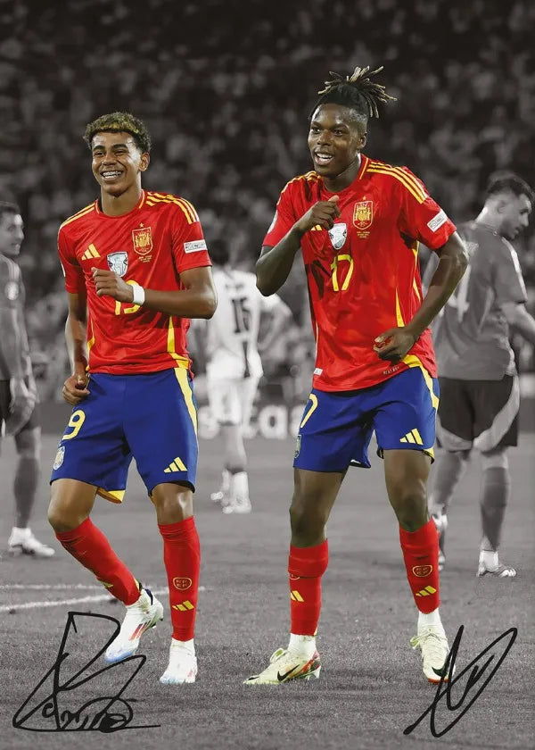 Póster Estrellas del Fútbol