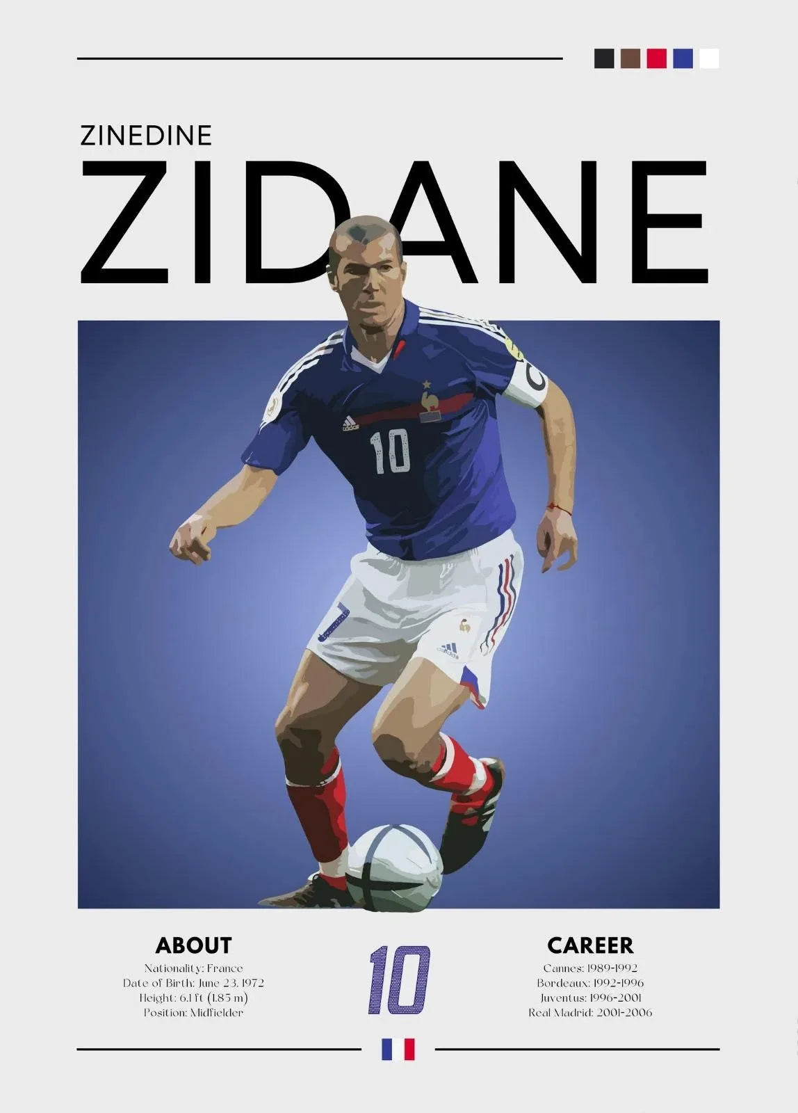Póster Leyendas del Fútbol