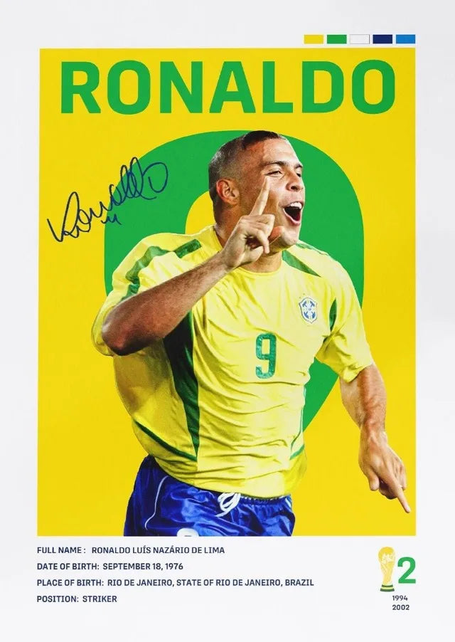 Póster Estrellas del Fútbol