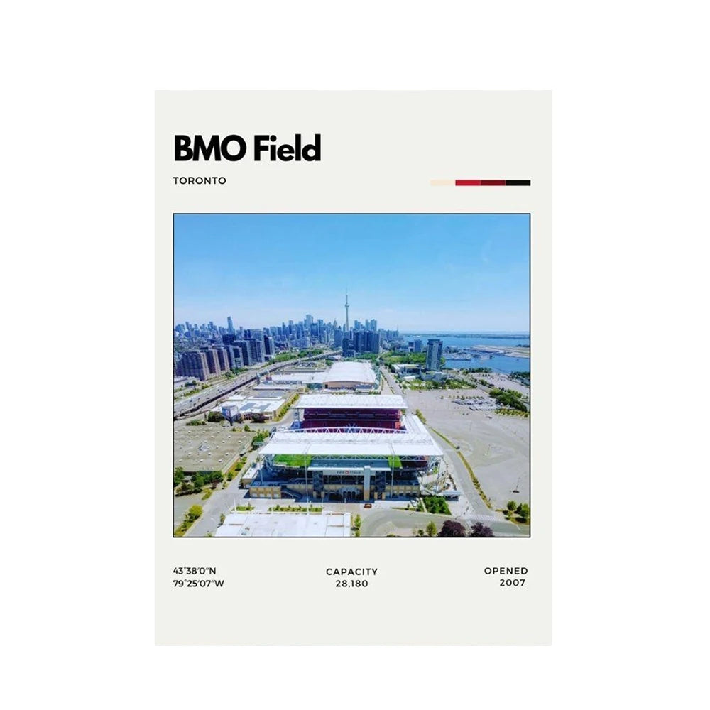Póster Estadios de Fútbol