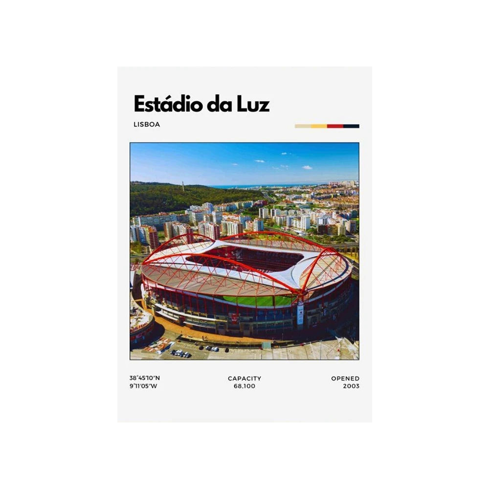 Póster Estadios de Fútbol