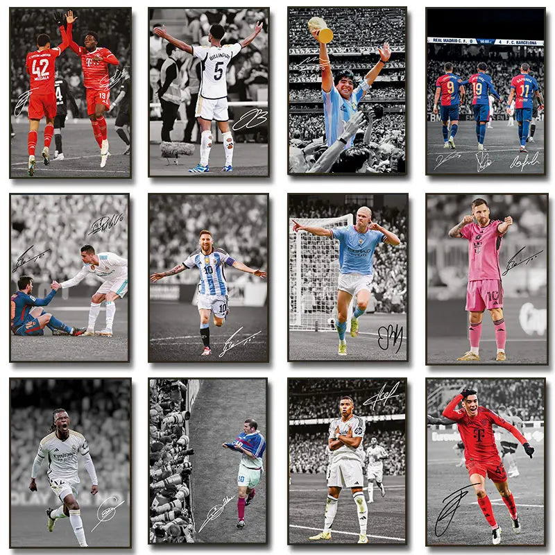 Football Stars Poster
