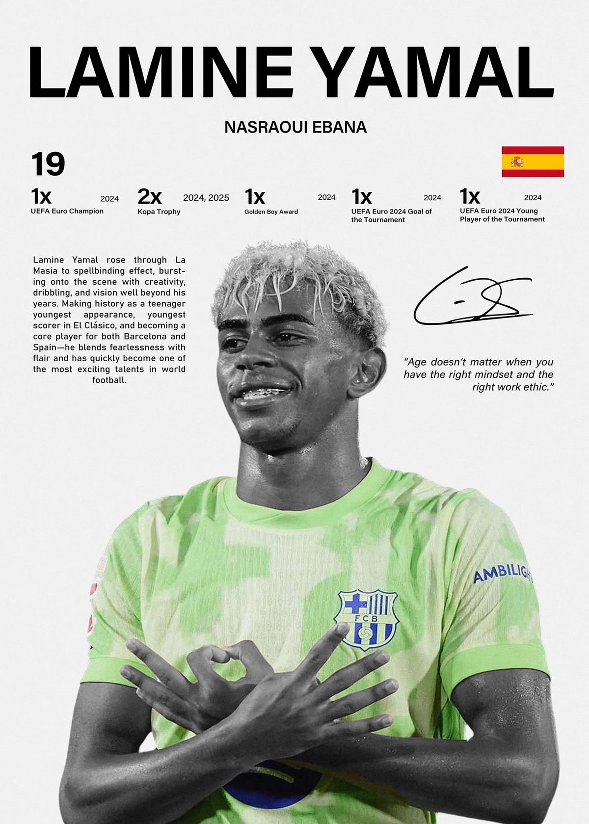 Póster Celebraciones de Fútbol