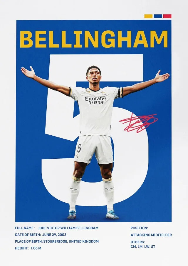 Póster Estrellas del Fútbol
