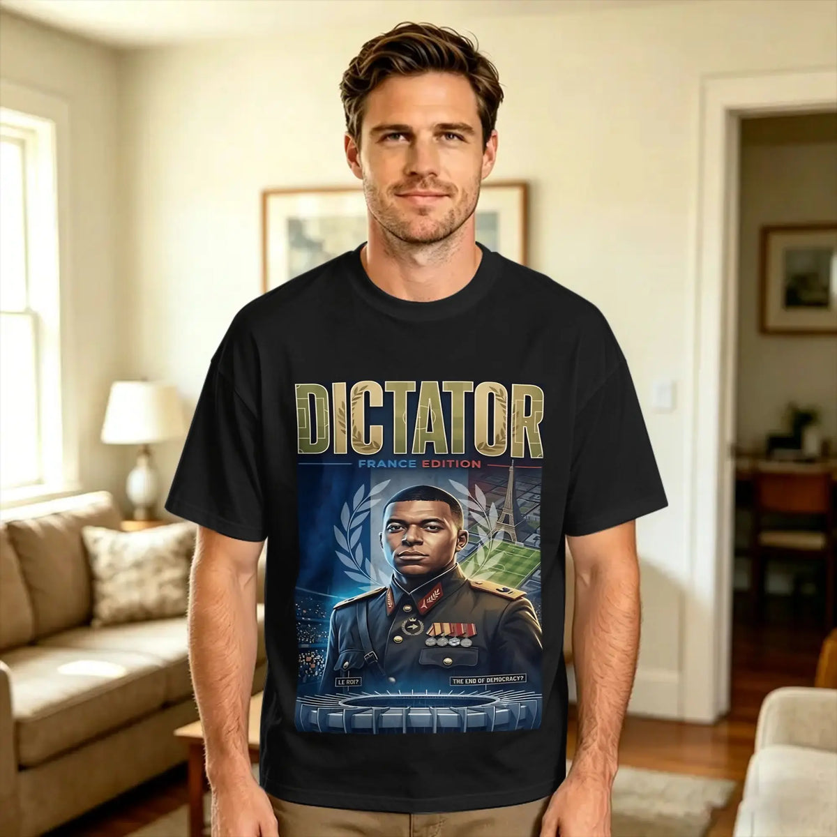Camiseta Mbappé Dictador Oversize